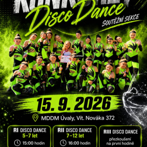 Konkurz do tanečního týmu RI Disco Dance