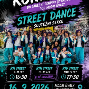 Konkurz do tanečního týmu RII Street Dance